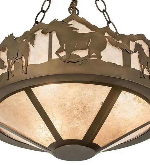 The Running Horses by Meyda Lighting - Image 8
