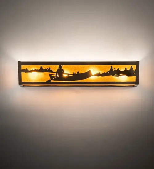 The Canoe At Lake by Meyda Lighting - Image 1