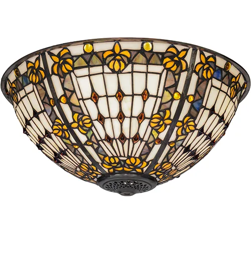 16" Wide Fleur-de-lis Wall Sconce