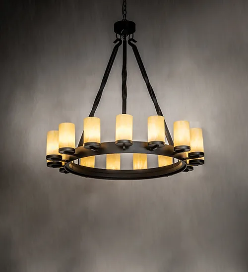 42" Wide Noziroh Ring 15 Light Chandelier