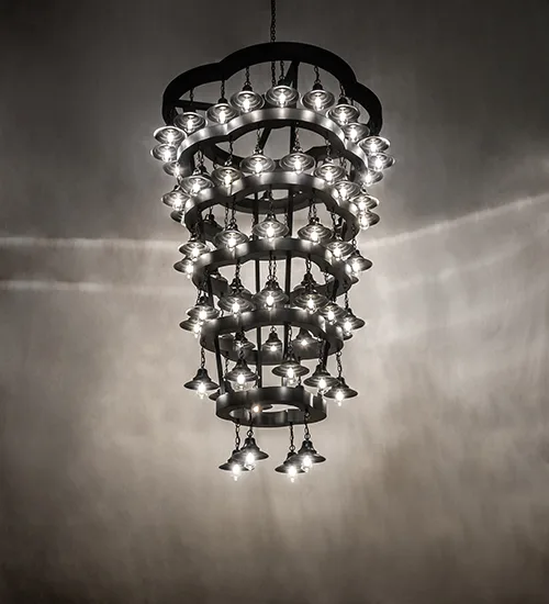 60" Wide Cretella 72 Light Six Tier Chandelier