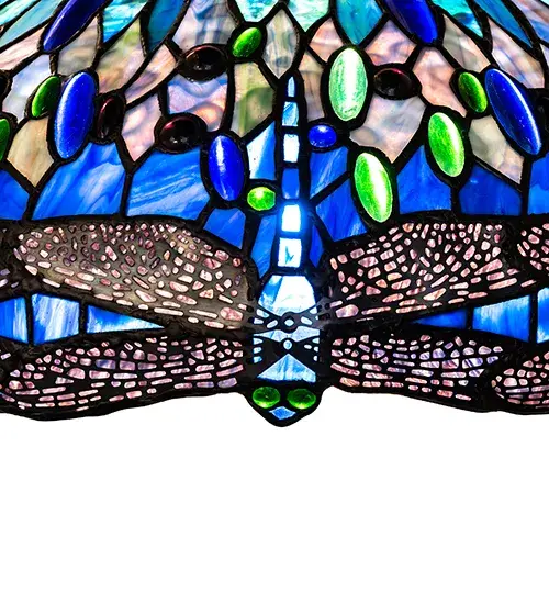 The Meyda Tiffany - Tiffany Hanginghead Dragonfly by Meyda Lighting - Image 5