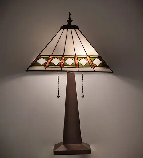 The Diamond Band Mission by Meyda Lighting - Image 1