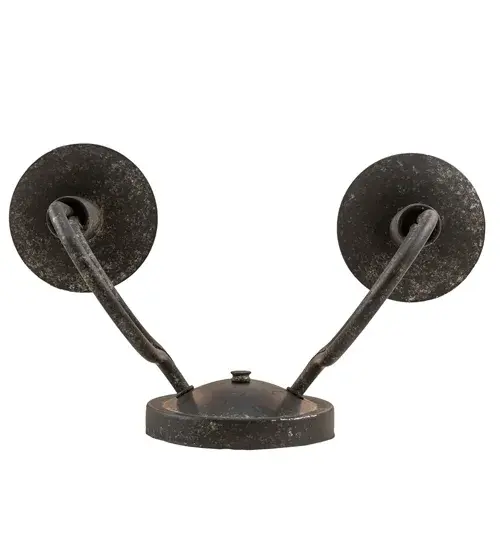 14" Wide Bell 2 Light Wall Sconce - Image 7