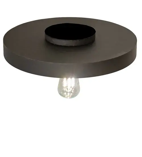 13" Wide Alva Cap Flushmount - Image 4