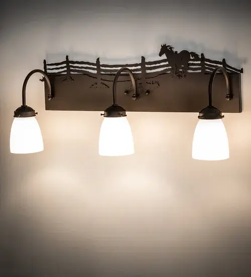 The Running Horses by Meyda Lighting - Image 1