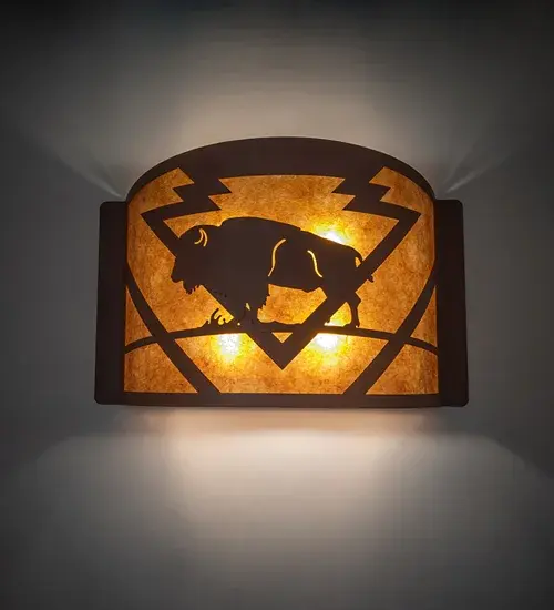 The Lone Buffalo by Meyda Lighting - Image 1