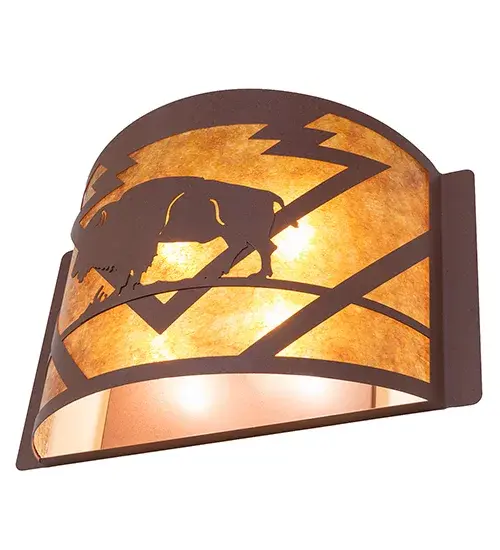 The Lone Buffalo by Meyda Lighting - Image 7