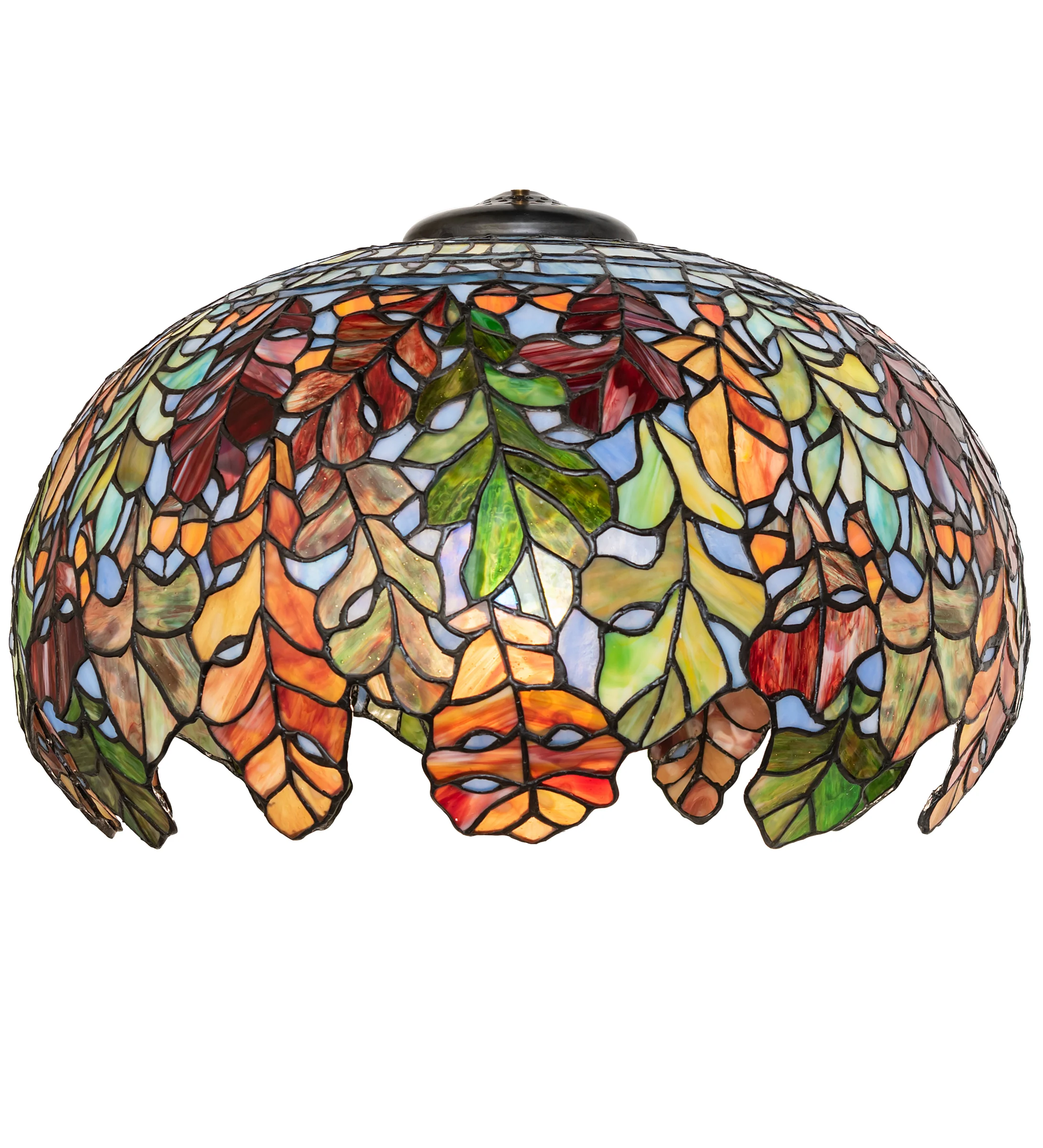 Leaf Shade in Mahogany Bronze