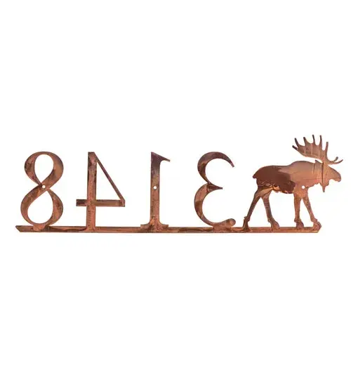 24" Wide Moose Personalized Sign - Image 4