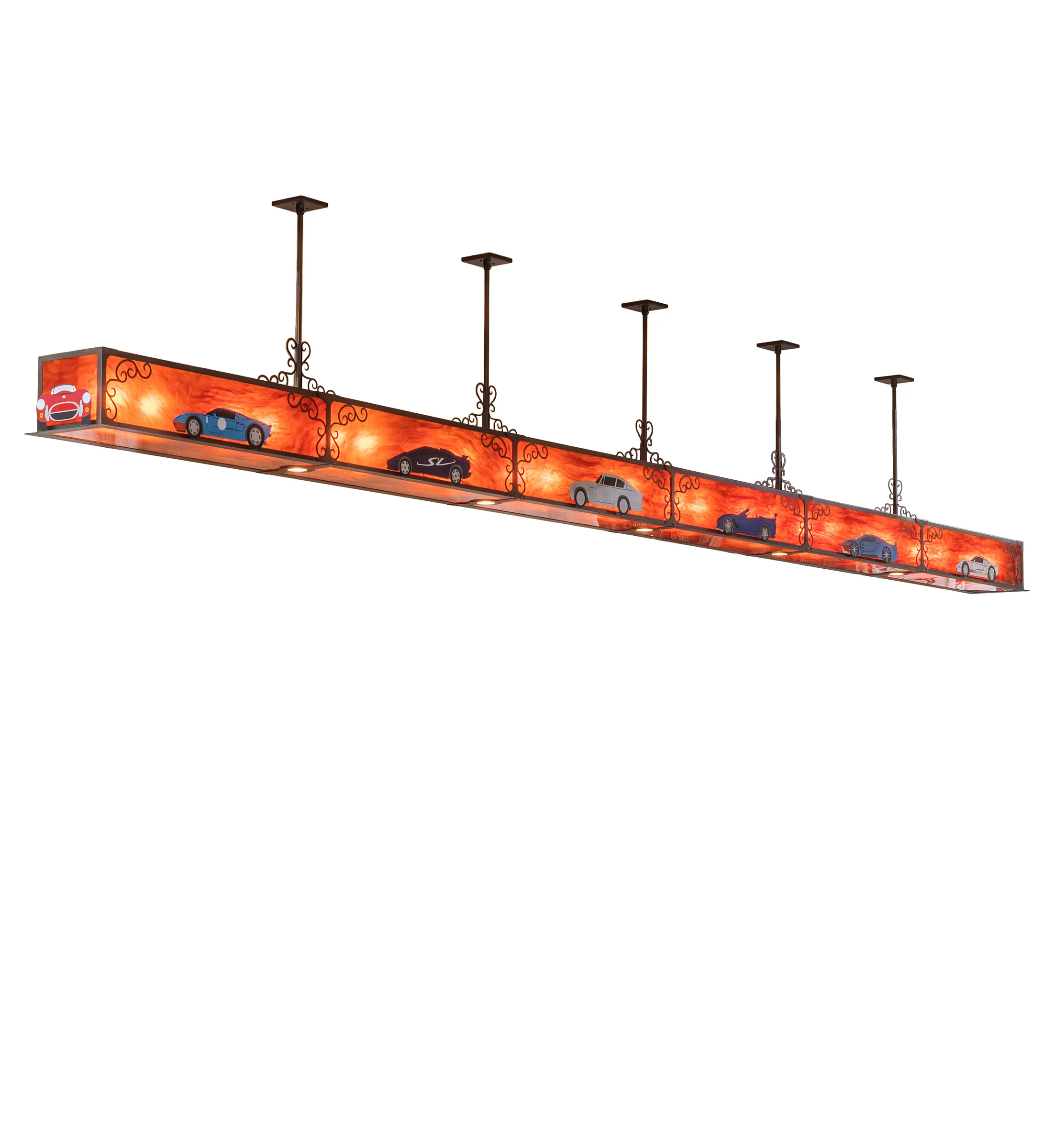 12" Wide X 240" Long Gilmore Oblong Pendant