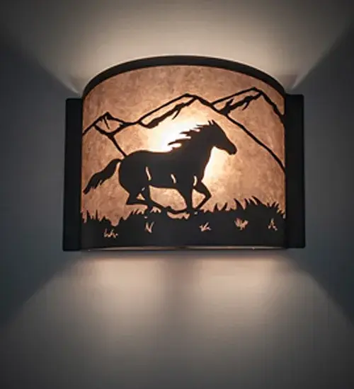The Running Horses by Meyda Lighting - Image 1