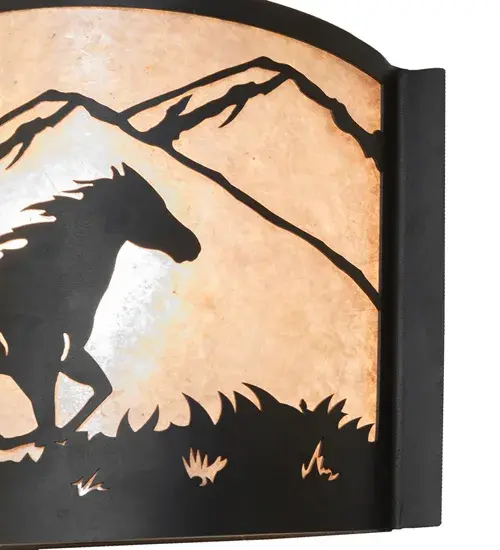 The Running Horses by Meyda Lighting - Image 9