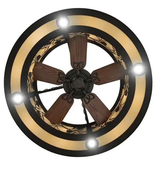The Whispering Pines by Meyda Lighting - Image 7