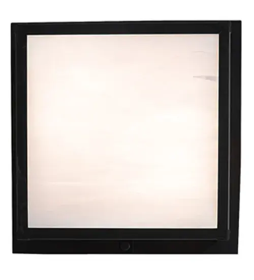 12" Square Hyde Park Deer Creek Flushmount - Image 6