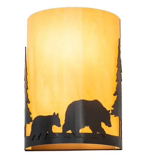The Pine Tree and Bear by Meyda Lighting - Image 2