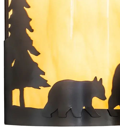 The Pine Tree and Bear by Meyda Lighting - Image 7