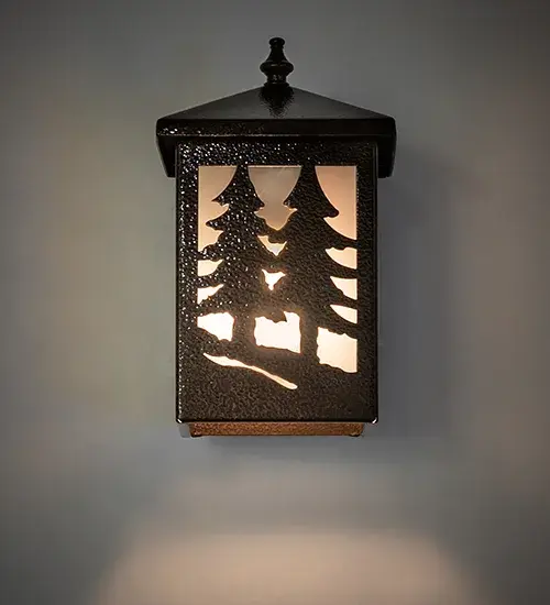 The Twin Spruce Trees by Meyda Lighting - Image 1