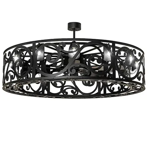 72" Wide Dean 12 Light Chandel-Air - Image 2