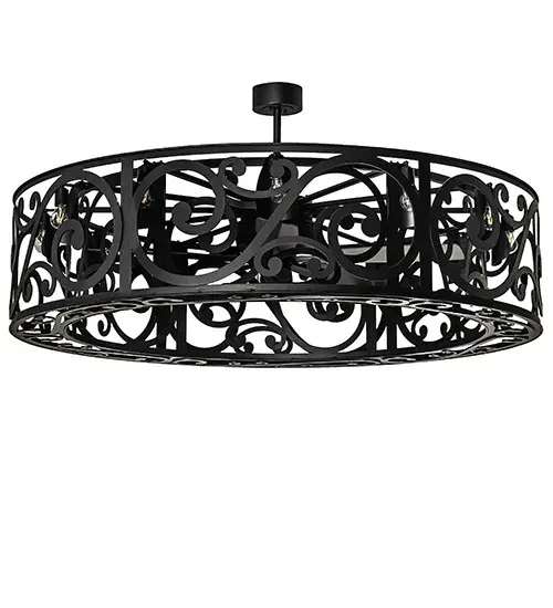 72" Wide Dean 12 Light Chandel-Air - Image 3