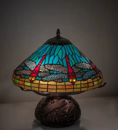 The Tiffany Dragonfly by Meyda Lighting - Image 1