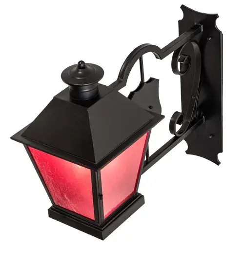 12" Wide Stafford Lantern Wall Sconce - Image 4