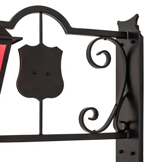 12" Wide Stafford Lantern Wall Sconce - Image 10