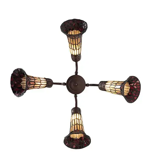 The Stained Glass Pond Lily by Meyda Lighting - Image 7