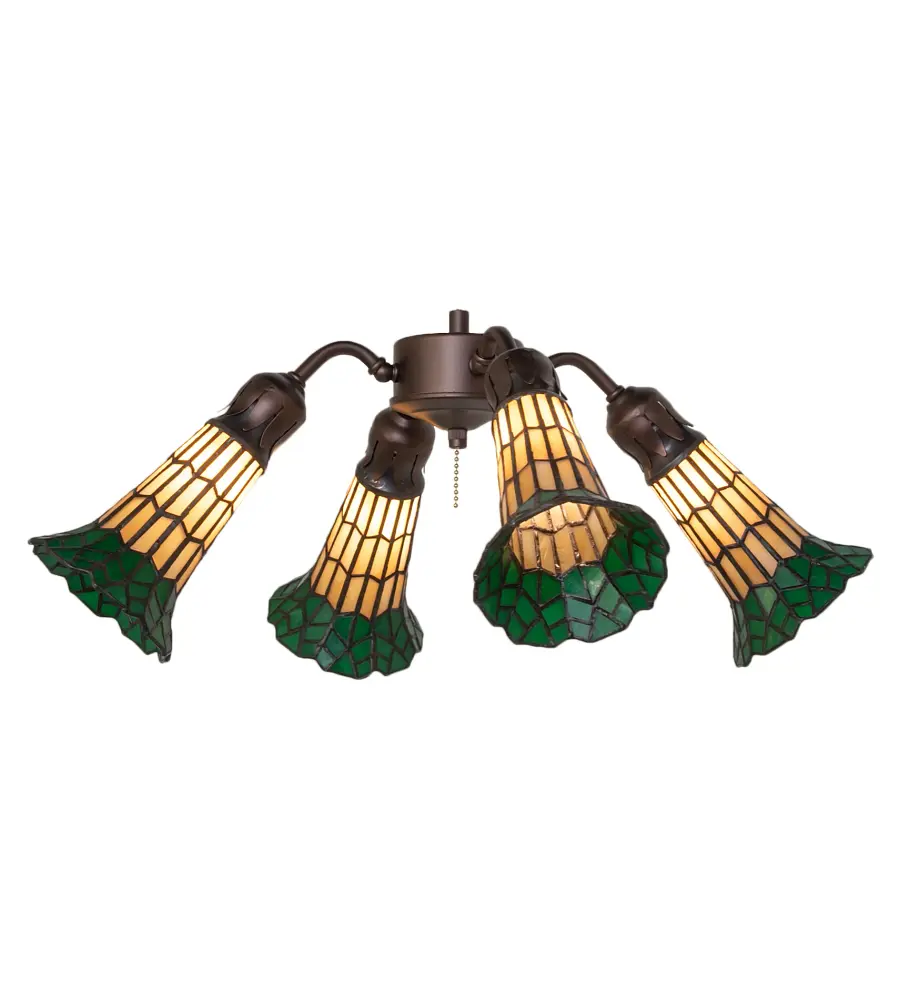 The Meyda Tiffany - Stained Glass Pond Lily by Meyda Lighting - Image 1