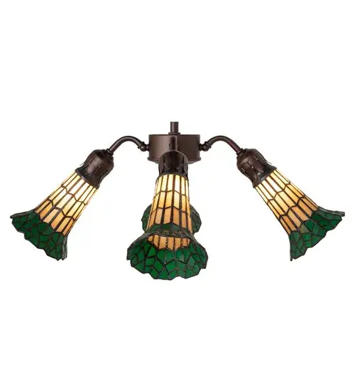 The Meyda Tiffany - Stained Glass Pond Lily by Meyda Lighting - Image 5