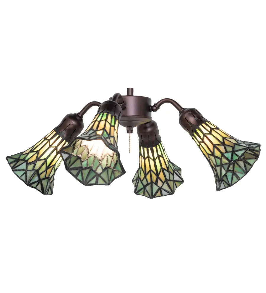 The Meyda Tiffany - Stained Glass Pond Lily by Meyda Lighting - Image 1