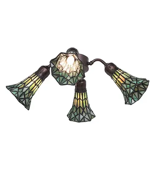 The Meyda Tiffany - Stained Glass Pond Lily by Meyda Lighting - Image 6