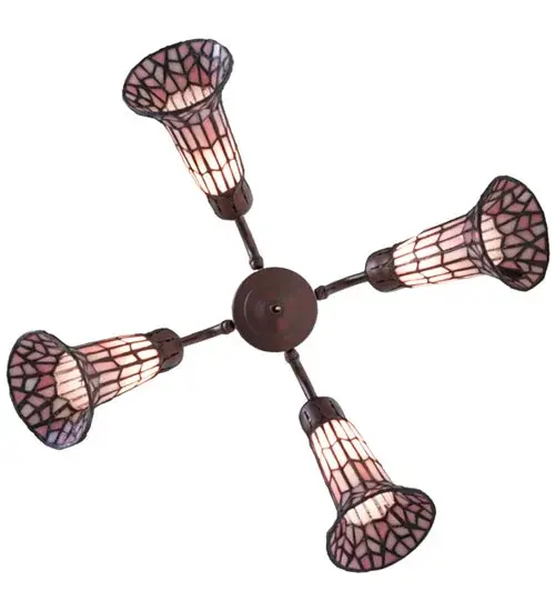 The Meyda Tiffany - Stained Glass Pond Lily by Meyda Lighting - Image 7