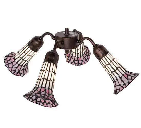 The Meyda Tiffany - Stained Glass Pond Lily by Meyda Lighting - Image 4