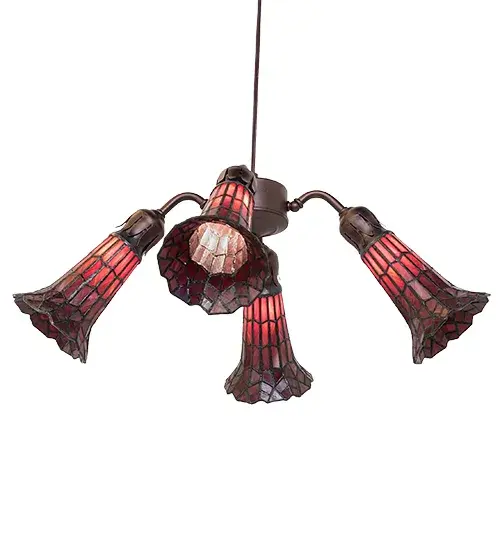The Meyda Tiffany - Stained Glass Pond Lily by Meyda Lighting - Image 6