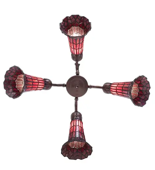 The Meyda Tiffany - Stained Glass Pond Lily by Meyda Lighting - Image 7