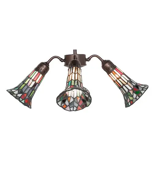 The Meyda Tiffany - Stained Glass Pond Lily by Meyda Lighting - Image 5
