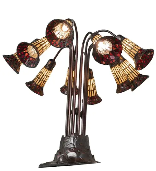The Stained Glass Pond Lily by Meyda Lighting - Image 6