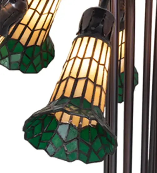 The Meyda Tiffany - Stained Glass Pond Lily by Meyda Lighting - Image 7
