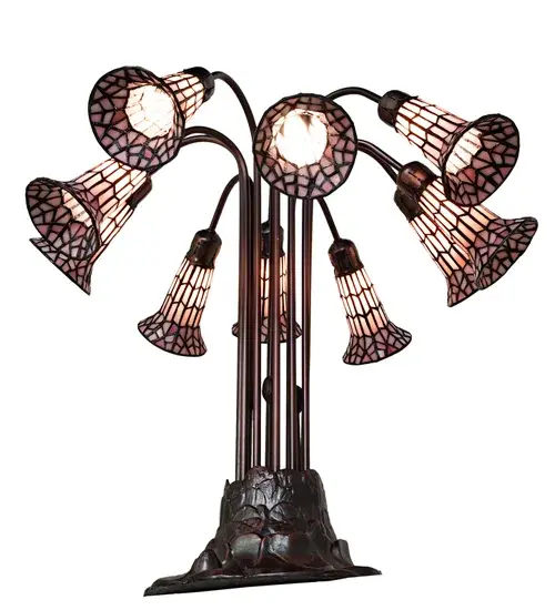 The Meyda Tiffany - Stained Glass Pond Lily by Meyda Lighting - Image 6