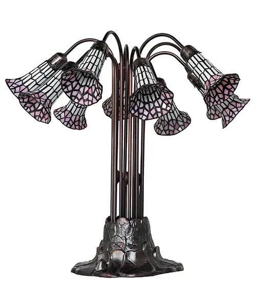 The Meyda Tiffany - Stained Glass Pond Lily by Meyda Lighting - Image 3