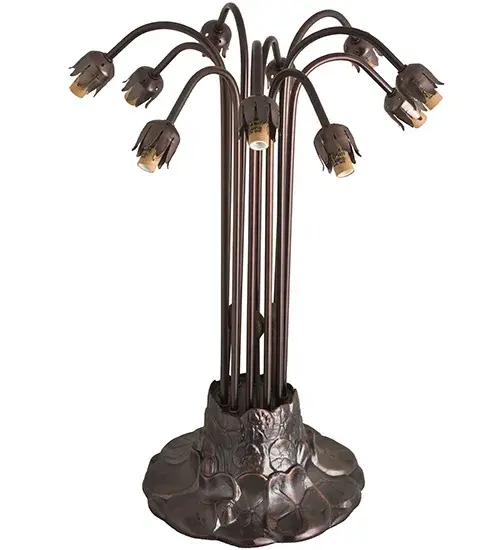 The Meyda Tiffany - Stained Glass Pond Lily by Meyda Lighting - Image 9