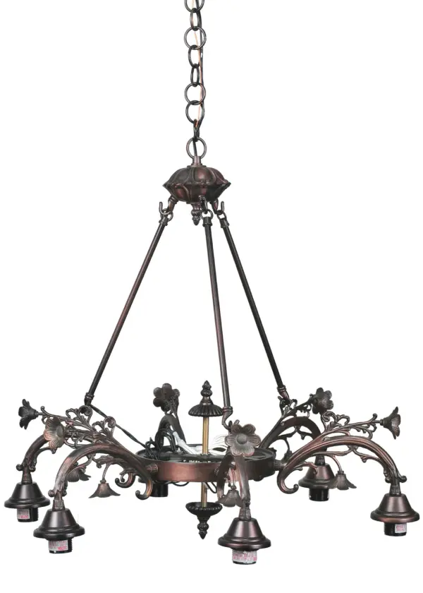 The Meyda Tiffany - Leaping Bass by Meyda Lighting