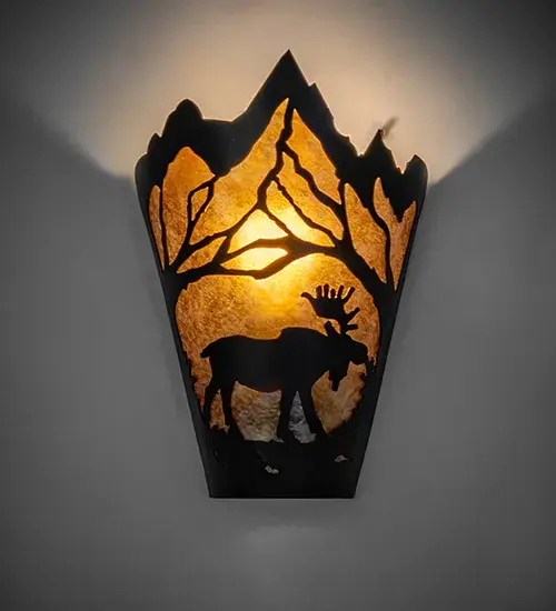 The Moose at Dawn by Meyda Lighting - Image 1
