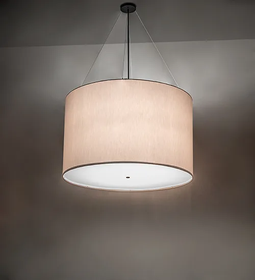 48" Wide Cilindro Natural Textrene Pendant