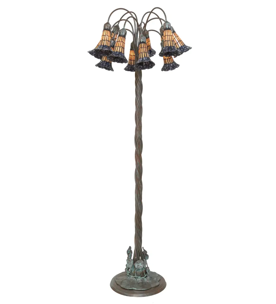 The Meyda Tiffany - Stained Glass Pond Lily by Meyda Lighting - Image 1