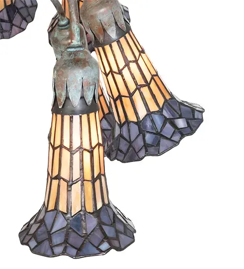 The Meyda Tiffany - Stained Glass Pond Lily by Meyda Lighting - Image 7