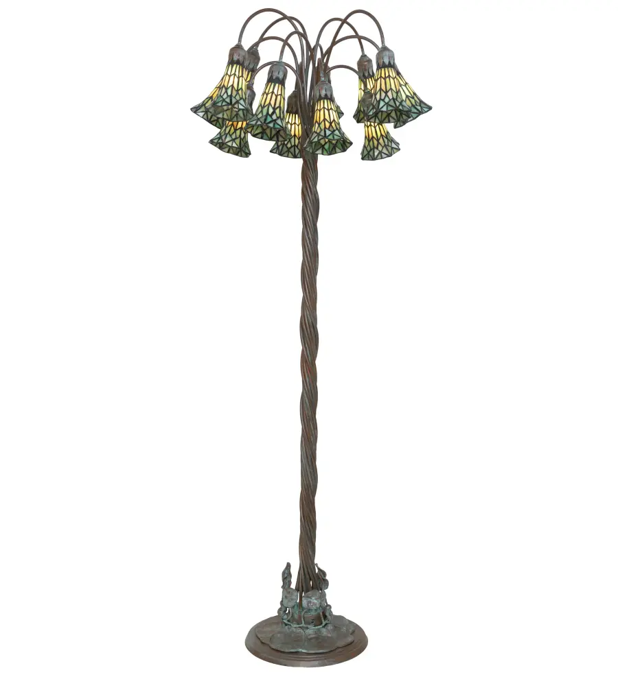 The Meyda Tiffany - Stained Glass Pond Lily by Meyda Lighting - Image 1