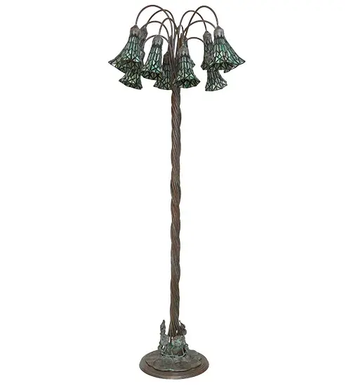 The Meyda Tiffany - Stained Glass Pond Lily by Meyda Lighting - Image 3