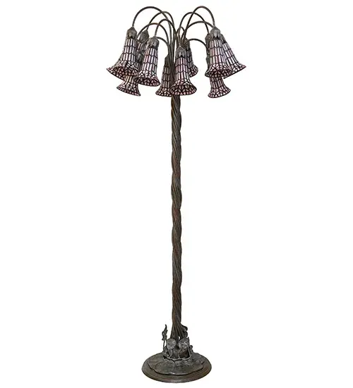 The Meyda Tiffany - Stained Glass Pond Lily by Meyda Lighting - Image 3